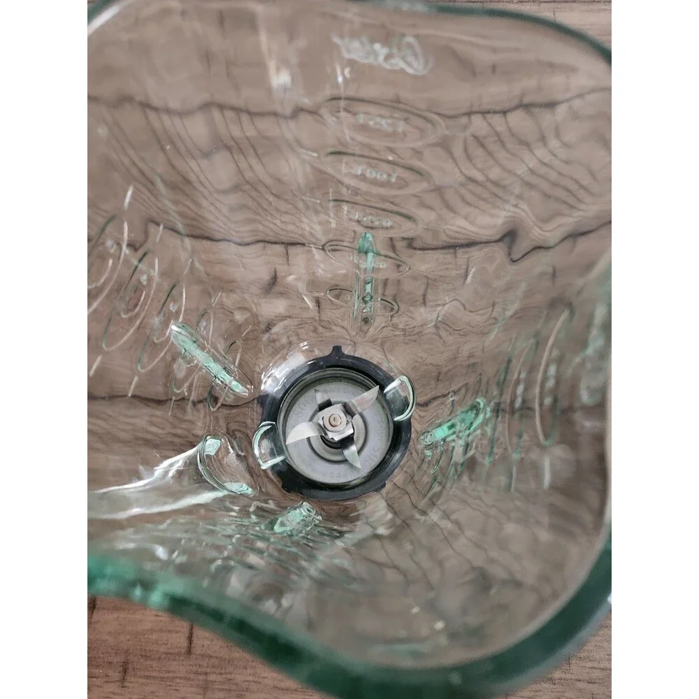 Osterizer 10 Speed Blender White Glass Jar Model 6630 Tested Works Great - Picture 11 of 12
